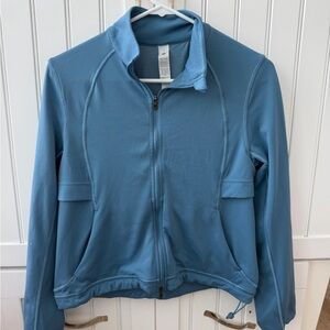 lululemon athletica Dusty Blue Full‑Zip Utility Jacket